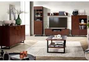 Nástenná polica VALLDEMOSSA orech