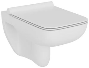 Tila TK1040 OVA závesné WC s PureRim + WC sedadlo biela