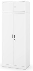 Nadstavec na skriňu EWA Compact 800 x 380 x 400 mm, biely