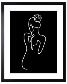 Obraz Line Art Žena LINEAR I 43 x 53 cm
