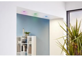Eglo 32881-SÚPRAVA 3x LED RGB stmievateľných podhľadových svietidiel FUEVA-C 1xLED/3W/230V