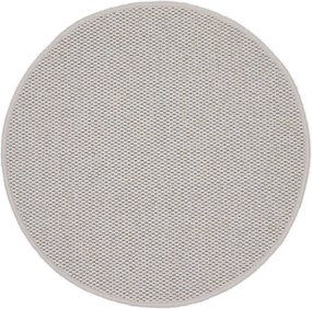 Timzo, Kusový koberec Nature cream kruh, 160x160 (priemer) kruh, béžová, chodba / predsieň