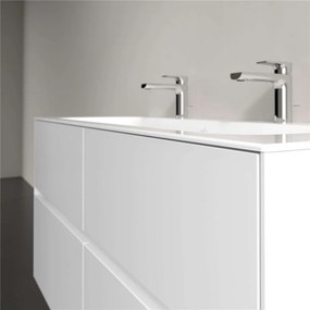 VILLEROY &amp; BOCH Collaro závesná skrinka pod umývadlo, 4 zásuvky, 1196 x 498 x 603 mm, Glossy White, C14000DH