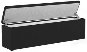 Čierna Lavica s úložným priestorom Nova 140 × 34 × 47 cm 140 × 34 × 47 cm WINDSOR & CO