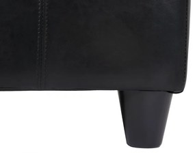Skladovacia lavica Krien 112 x 45 x 45cm - Čierna