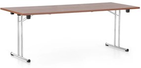 Skladací stôl 200 x 80 cm, orech