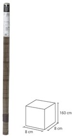 Tmavo hnedá bambusová roleta 160x180 cm Natural Life - Casa Selección