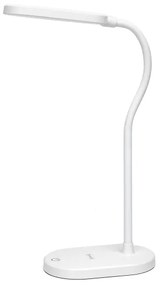 Aigostar - LED Stmievateľná stolná lampa s bezdrôtovým nabíjaním LED/2,5W/5V biela