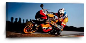 Sablio Obraz Motorkár 2 - 110x50 cm