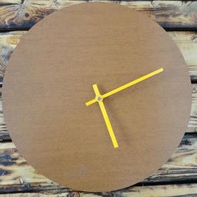 SENTOP | Drevené nástenné hodiny - Elegantný dizajn I SENTOP PR0066- wall clock HEU- analógové