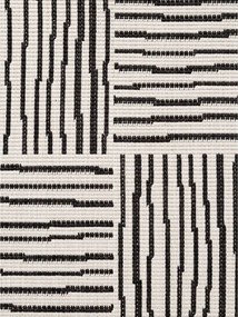 Čierny/krémovobiely vnútorný a vonkajší koberec 120x170 cm Haringey Nightingale – Ted Baker