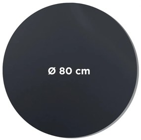 COMPACT 10 LONDON GREY - STOLOVÁ DOSKA Ø80 cm