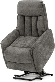 Polohovacie kreslo sivé, elektrické TV-H9727 GREY2