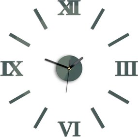 Moderné nástenné hodiny NUMBER gray