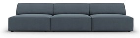 Pohovka v petrolejovomodrej farbe 240 cm Jodie - Micadoni Home