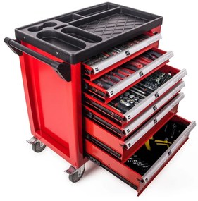 Dielenský vozík G21 Cooper 6, červený 6350403