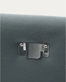 Taupe čalúnená dvojlôžková posteľ 180x200 cm Jaira – Kave Home