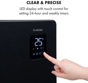 Klarstein Bansin Smart 1500, konvektor, 1500 W, ovládanie cez aplikáciu