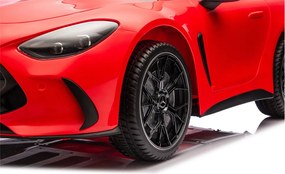 LEAN CARS Autobatéria Mercedes GT63 AMG DK-GT63 24V LCD červená