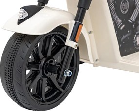Ramiz Detská motorka Chopper INDIAN biela