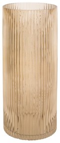 Svetlohnedá sklenená váza PT LIVING Allure, výška 30 cm
