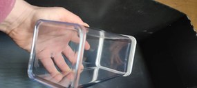 2. akosť - Dóza na potraviny 1,5 l Rotho Loft - LONG, biela (škrabance)