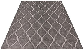 Obsession koberce Kusový koberec Nordic 871 grey – na von aj na doma - 200x290 cm