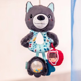 Lilliputiens - motorická hračka s aktivitami - vlk Ľudovít