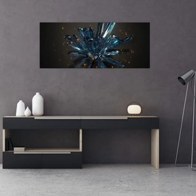 Obraz kryštálu (120x50 cm)
