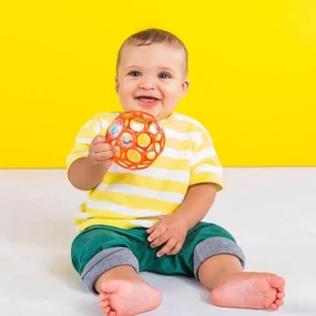 L Hračka l RATTLE 10 cm orange 0m+