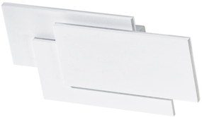 LED nástenné svietidlo Clover square biele