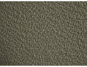 Zelená podnožka z textílie bouclé Tina – Bobochic Paris