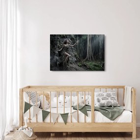 Obraz - Lesná víla (90x60 cm)