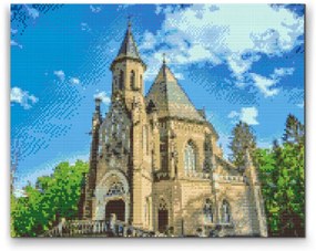 Gario Diamantové maľovanie Schwarzenberská hrobka 2 Rozmery: 80 x 100 cm, Rámovanie: S vnútorným rámom, Diamanty: Štvorcové
