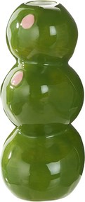 OLIVES Váza 17 cm - zelená