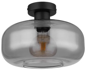 Globo 15566D - Prisadený luster GIUSEPPE 1xE27/40W/230V pr. 28 cm šedá