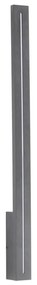 LED Vonkajšie nástenné svietidlo LINEA LED/12W/230V IP65 61 cm antracit