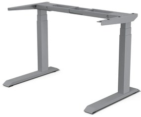 Liftor Magic, sivá výškovo nastaviteľný, elektricky polohovateľný stôl