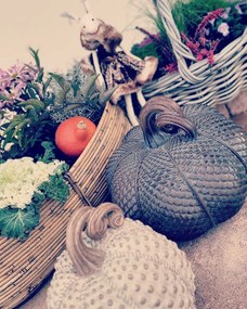 Latté antik dekorácia tekvice Pumpkin antique - Ø 21*24 cm