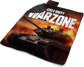 Sablio Plážová deka Call of Duty Warzone - tank: 200x140 cm