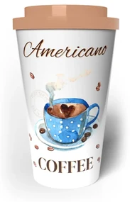 Banquet Hrnček cestovný dvojstenný COFFEE 0,5 l, Americano coffee