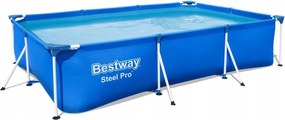 Bestway Obdĺžnikový Bazén Steel Pro 300x201x66