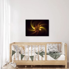 Obraz - abstrakcia vrtuľky (70x50 cm)