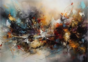 Obraz - Abstraktná grafika (70x50 cm)
