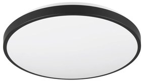 Čierno-biele LED stropné svietidlo ø 38 cm Loody – Trio