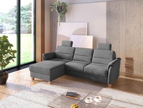 XXXLutz ROHOVÁ SEDAČKA, textil, sivá Sit & More - Sedačky - 000144019718