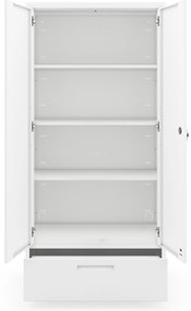 Megan Biały - szuflada pojedyncza 185 cm