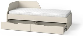 Jednolôžková postel Medoro ME9 (kašmír) (bez matraca). Vlastná spoľahlivá doprava až k Vám domov. 1062557