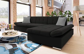 Rohová sedacia súprava Magnir, Dostupné poťahy: Uttario Velvet 2980 + Uttario Velvet 2980 + Uttario Velvet 2972, Strana: pravá