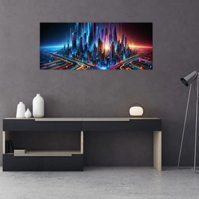 Obraz - Mesto budúcnosti (120x50 cm)